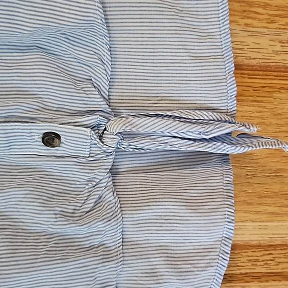 Candie's vintage button up tie front top sz. L - Picture 5 of 6